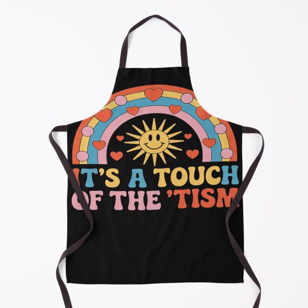 Item preview, Funny Neurodiversity Autism Cute It's A Touch Of The 'Tism designed and sold by AvagondaMind.