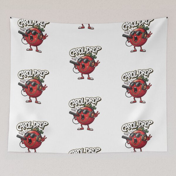 Item preview, Christmas Ornament Carol Drop – DJ Style Holiday Art designed and sold by MiszungART.