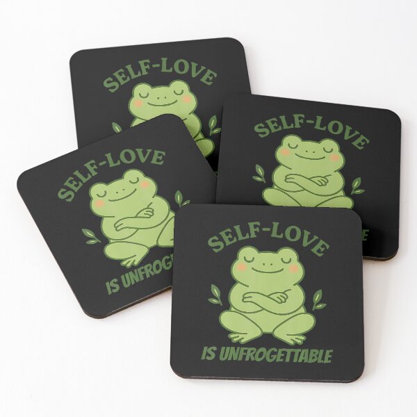 Item preview, Self-Love Frog  Positive Vibes designed and sold by ToriCarylon.