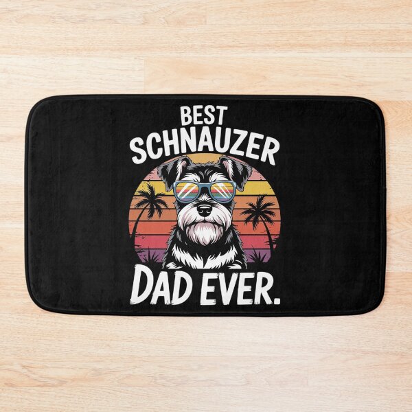 Item preview, Best Schnauzer Dad Ever Funny Pet Dog  designed and sold by MyzoToyota.