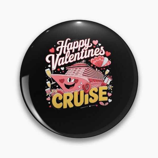 Item preview, Happy Valentines Day Cruise Love Couples Cruise Celebration designed and sold by RubySandy.