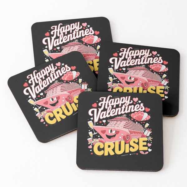 Item preview, Happy Valentines Day Cruise Love Couples Cruise Celebration designed and sold by RubySandy.