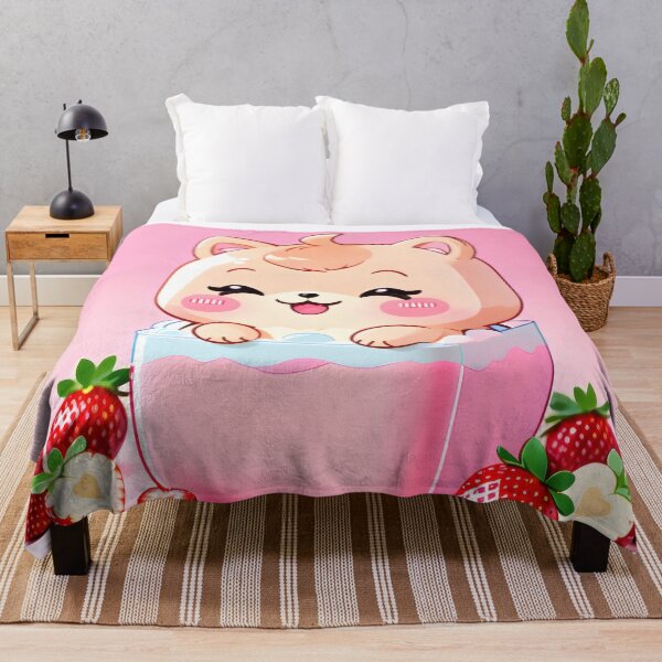 Item preview, Kawaii Shiba in Strawberry Milk Glas – Cute Pastel Dog Art designed and sold by Visualynx.