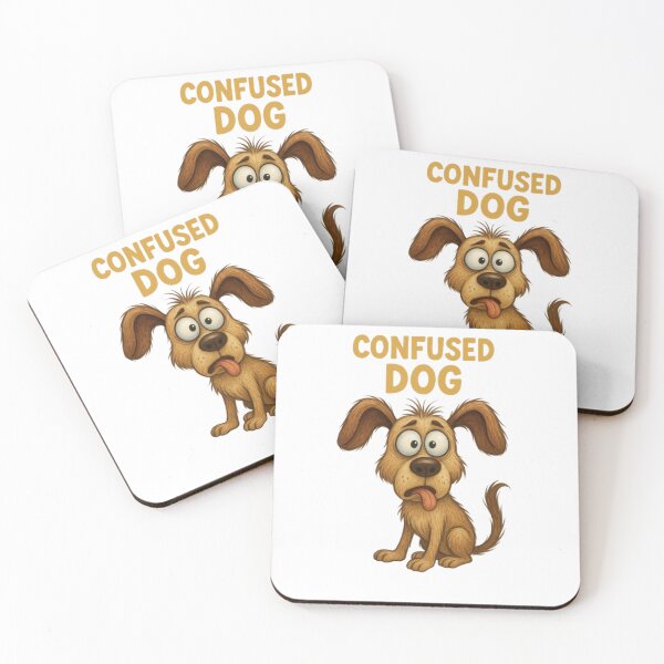 Item preview, Funny Confused Dog designed and sold by PawsGiggles.