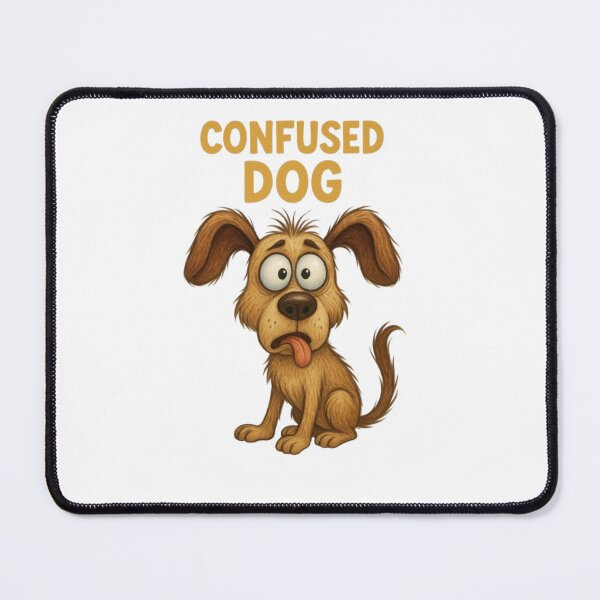 Item preview, Funny Confused Dog designed and sold by PawsGiggles.