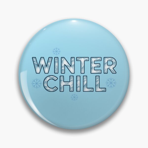 Item preview, Winter Chill – Frosted Typography designed and sold by DabrowskiDesign.
