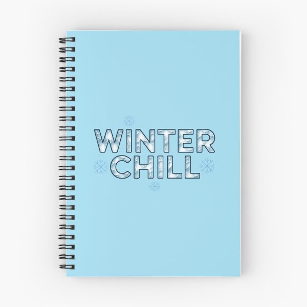 Item preview, Winter Chill – Frosted Typography designed and sold by DabrowskiDesign.