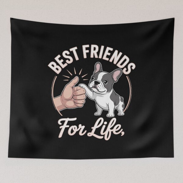 Item preview, Bestfriends For Lifes Boston Terrier Dog Mom Dog Dad Funny Men Women Girls Kids  designed and sold by MyzoToyota.