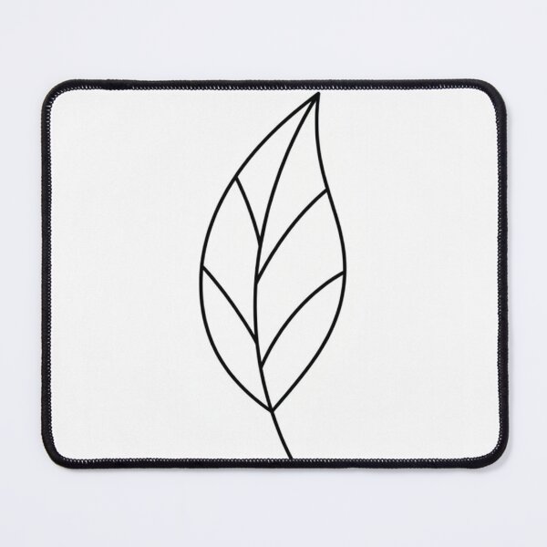 Item preview, Minimal Black Leaf Outline designed and sold by JLMWorks.