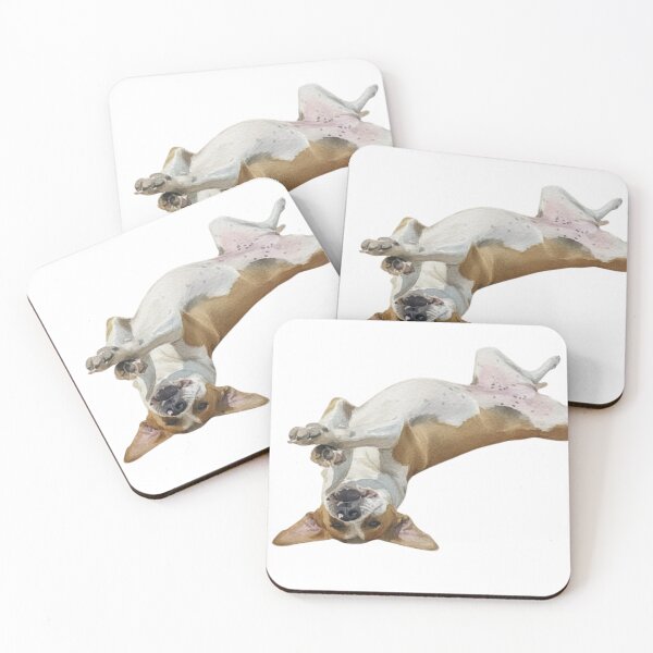 Item preview, Silly Alien Dog Watercolor  designed and sold by Pixels & Paws.