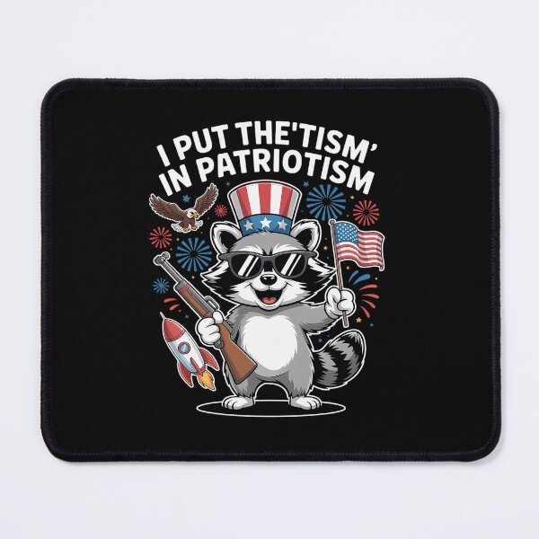 Item preview, I Put The Tism in Patriotism Athletic Eagle designed and sold by VasilisLamArt.