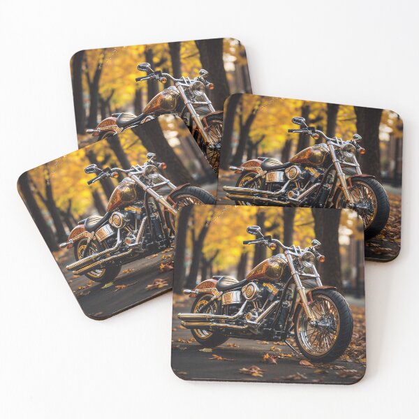 Item preview, American Motorcycle in fall designed and sold by MINE Design-Works.