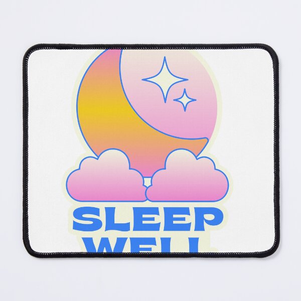 Item preview, Cute Sleep Well Moon – Pastel Aesthetic Night Art designed and sold by Ramya designs .