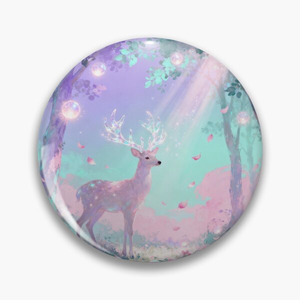 Item preview, Dreamy Pastel Deer Spirit designed and sold by JLMWorks.