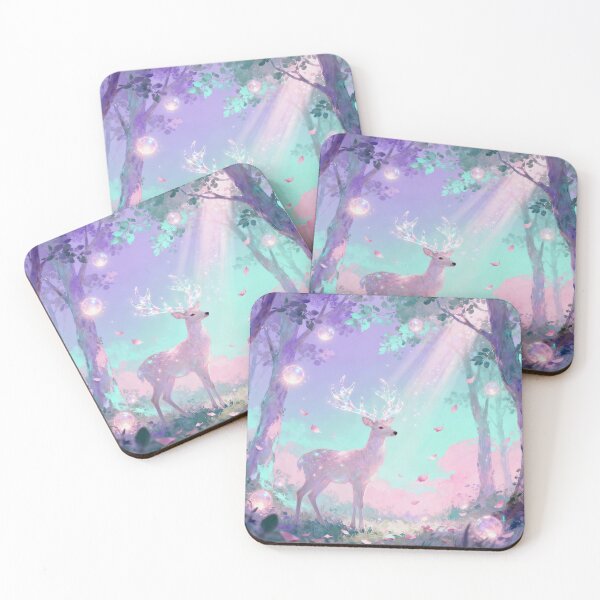 Item preview, Dreamy Pastel Deer Spirit designed and sold by JLMWorks.