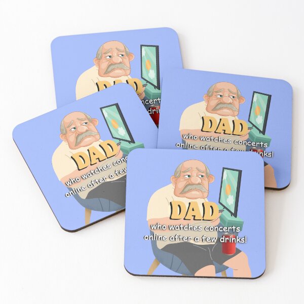 Item preview, Dad Who Watches Concerts Online After A Few Drinks designed and sold by Flirt-Teez.