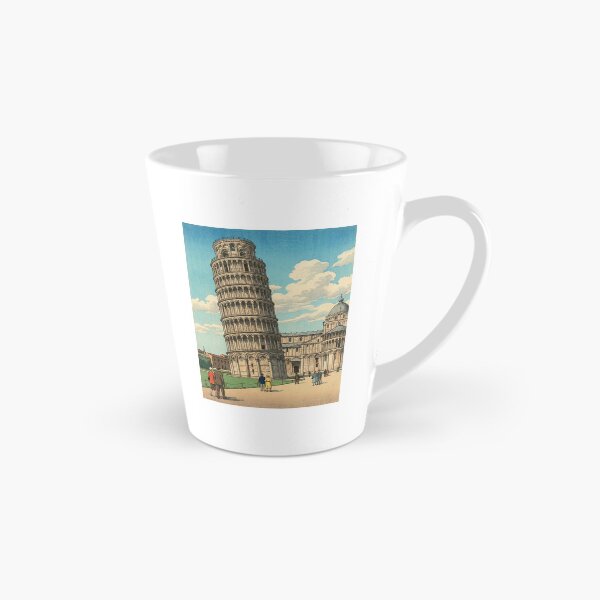 Item preview, Leaning Tower of Pisa Japanese Woodblock Print designed and sold by Takeda-art.