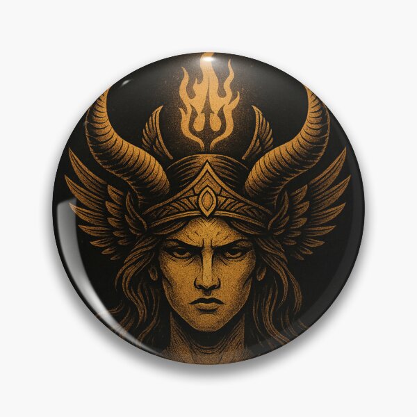 Item preview, Golden War Goddess | Mythic Power Fantasy Art designed and sold by Broskartusa.