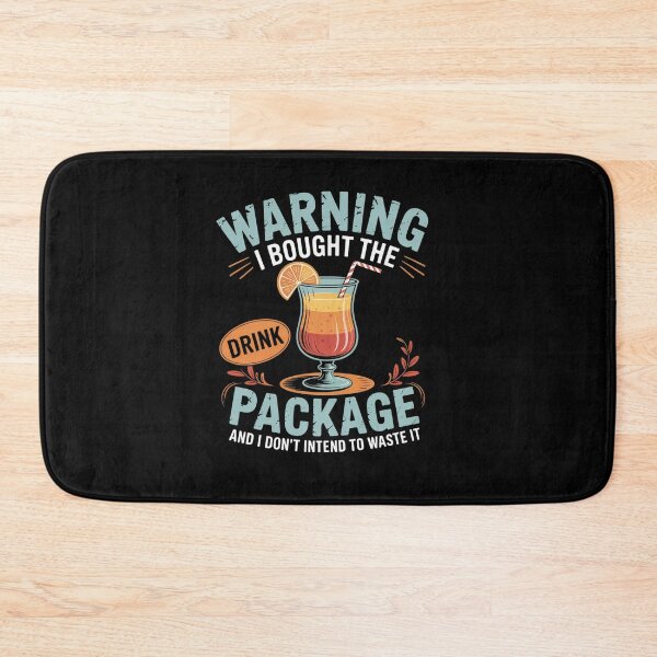 Item preview, I Bought The Drink Package Funny Cruise Ship Drink Package designed and sold by VasilisLamArt.