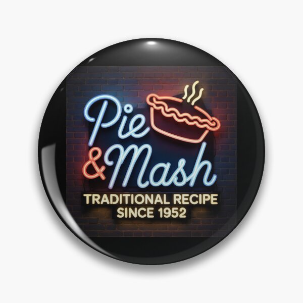 Item preview, Neon Pie & Mash Shop  designed and sold by halibutgoatramb.
