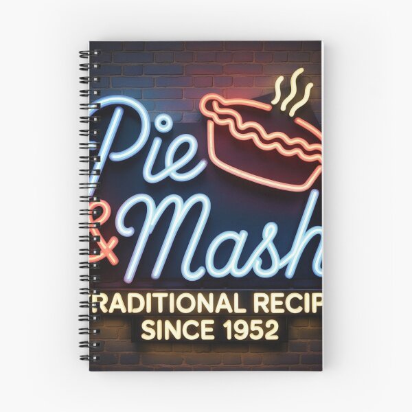 Item preview, Neon Pie & Mash Shop  designed and sold by halibutgoatramb.