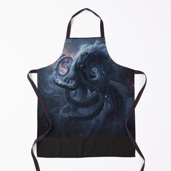 Item preview, Cosmic Octopus Nebula - Lovecraftian Space Horror Art designed and sold by TitanRN.