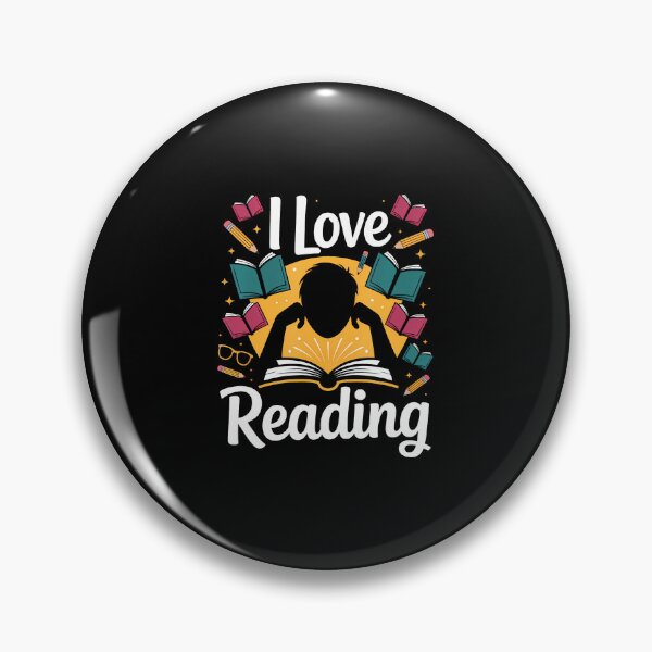Item preview, I Love Reading Books Literature Passion designed and sold by ToriKarla.