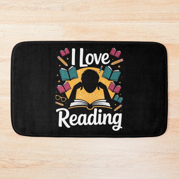 Item preview, I Love Reading Books Literature Passion designed and sold by ToriKarla.