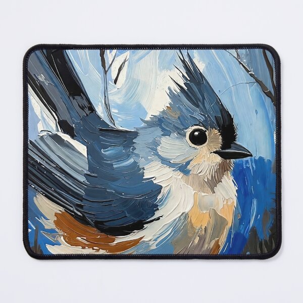 Item preview, Tufted Titmouse in Winter Snow designed and sold by ChrisButler.