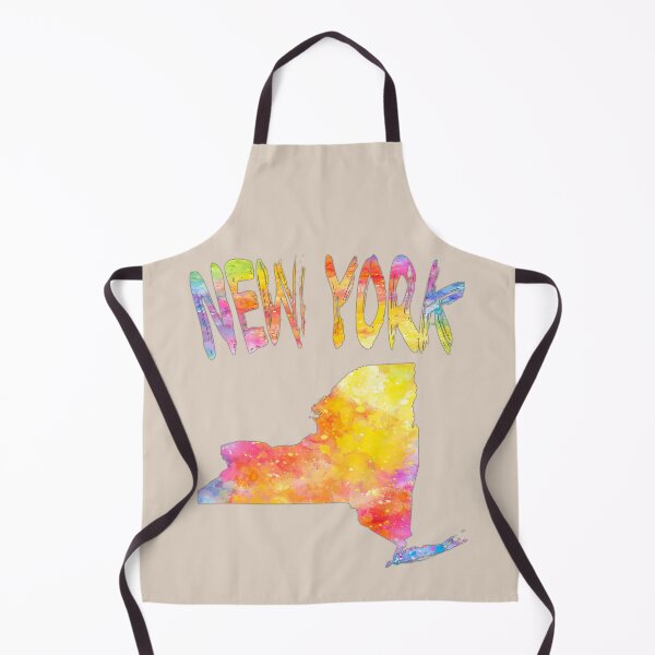 Item preview, Vibrant New York State Map | Artistic Watercolor Splash Tee designed and sold by mashmosh.