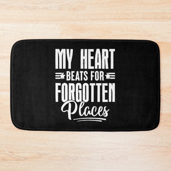 Item preview, My Heart Beats For Forgotten Places Urbex Explorer designed and sold by LeanneCarolina.