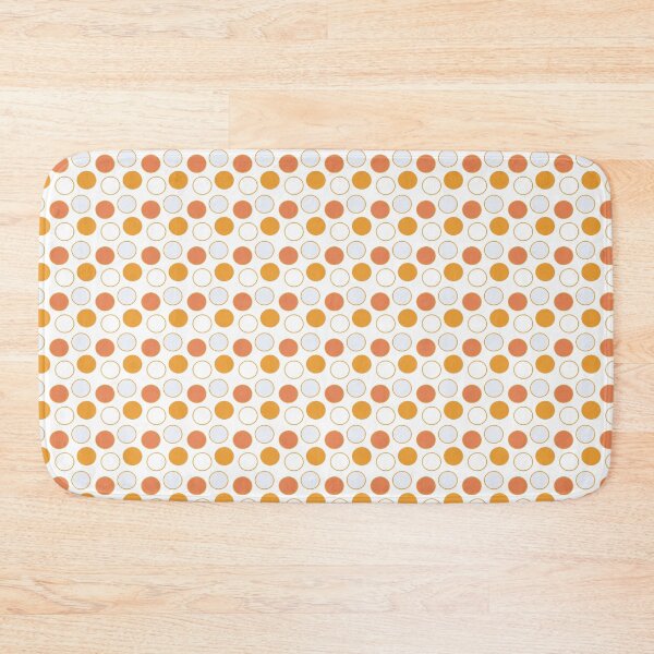 Item preview, Orange circles fabric patern designed and sold by MilediVinter.