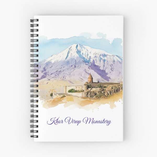 Item preview, Khor Virap Monastery Armenia Armenian Landmark Mount Ararat w designed and sold by NareArt.