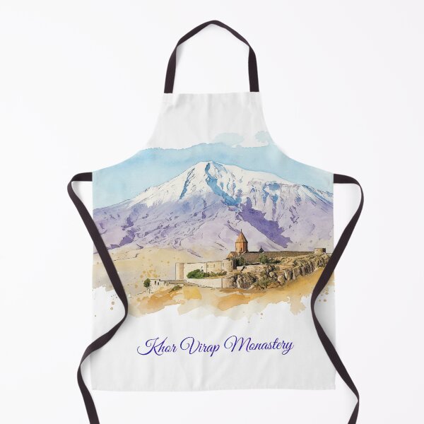 Item preview, Khor Virap Monastery Armenia Armenian Landmark Mount Ararat w designed and sold by NareArt.