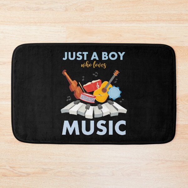 Item preview, Just A Boy Who Loves Music designed and sold by TaraAnnie.