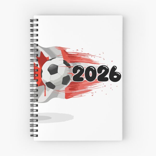 Item preview, 2026 Soccer World Cup Canada Flag T-Shirt | Dynamic Football Fan Tee designed and sold by nymphengut.