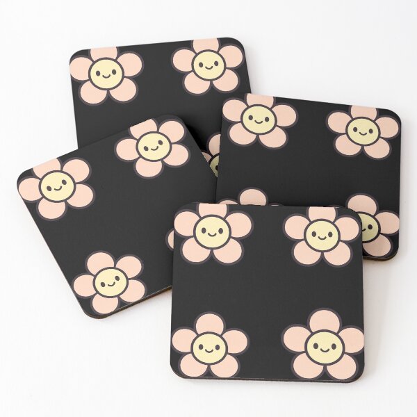 Item preview, Minimal Happy Flower designed and sold by Paninides.