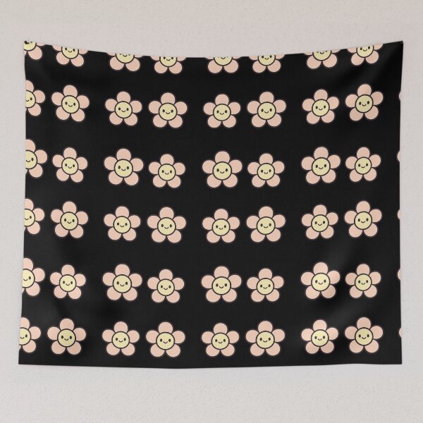 Item preview, Minimal Happy Flower designed and sold by Paninides.