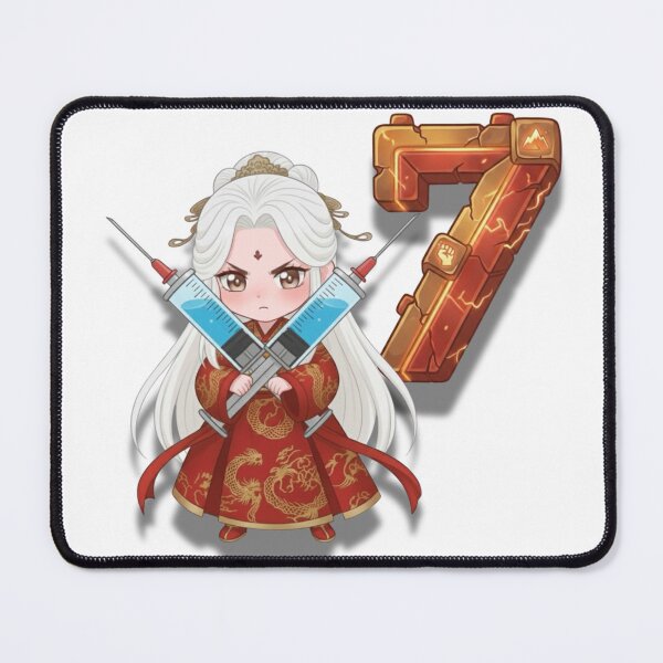 Item preview, Lucky Number 7 - Fierce Chibi Medical Professional designed and sold by PloySaiY.