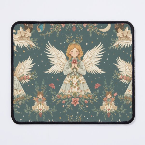 Item preview, Christmas angel pattern in classic style designed and sold by Hot4Shirt.