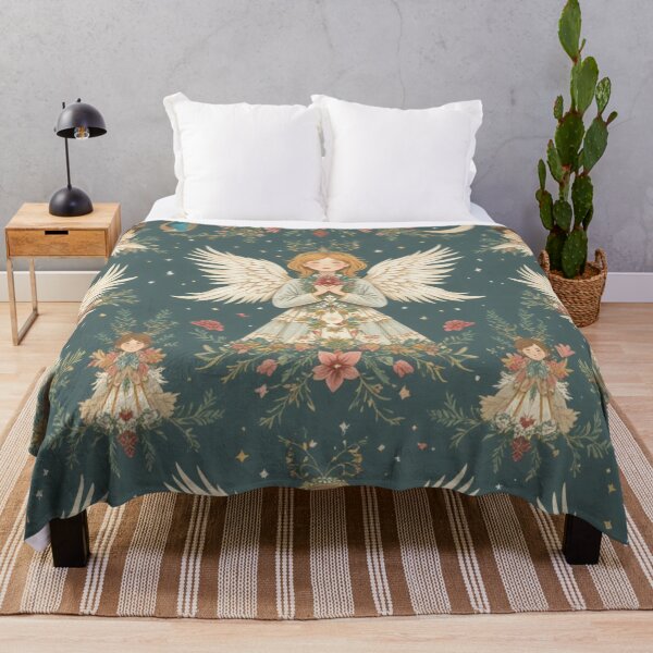 Item preview, Christmas angel pattern in classic style designed and sold by Hot4Shirt.