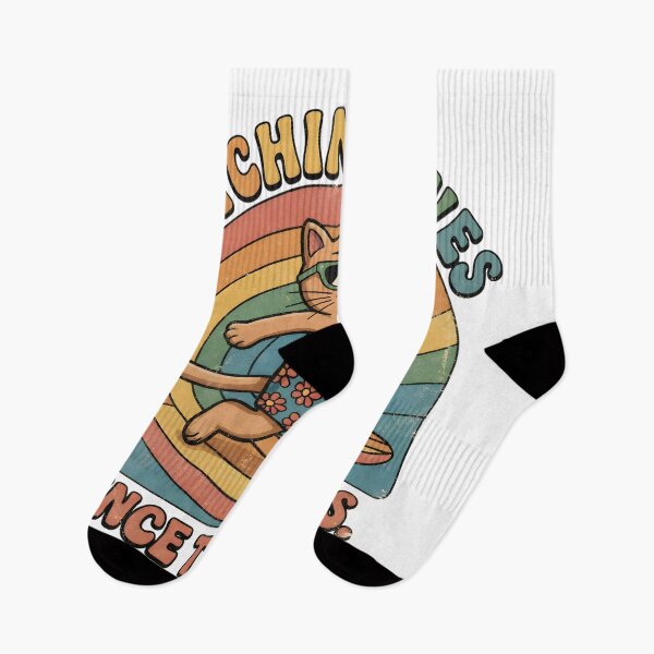 Item preview, Catchin’ Waves Retro Surf Cat – 70s Vintage Art designed and sold by SoulenCify.