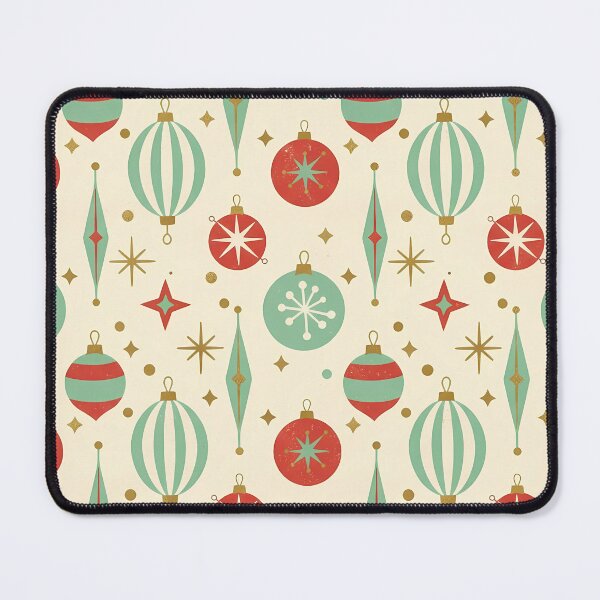 Item preview, Mid-Century Retro Christmas Pattern designed and sold by digisetumedia.