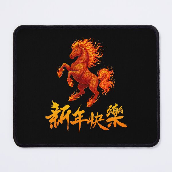 Item preview, Year Of The Fire Horse 2026 Lunar New Year Chinese Horse designed and sold by GraceShelley.
