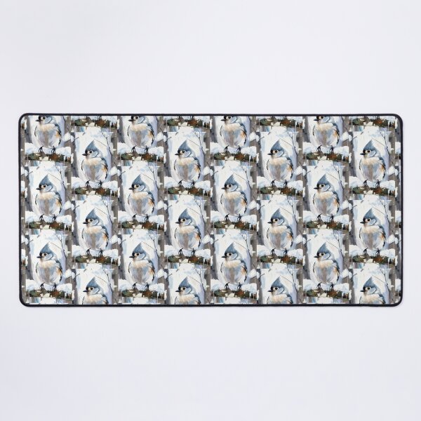 Item preview, Charming Tufted Titmouse Winter Art designed and sold by ChrisButler.