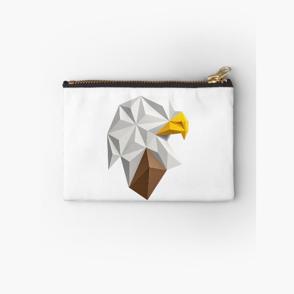 Item preview, Geometric Paper-Cut Eagle | Modern Wildlife Art designed and sold by CaesarFraterX.