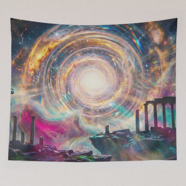 Item preview, Toxic Glitch Meltdown: Hypnotic Neon Slime & Retro CRT Tunnel Art designed and sold by DeluluWear.