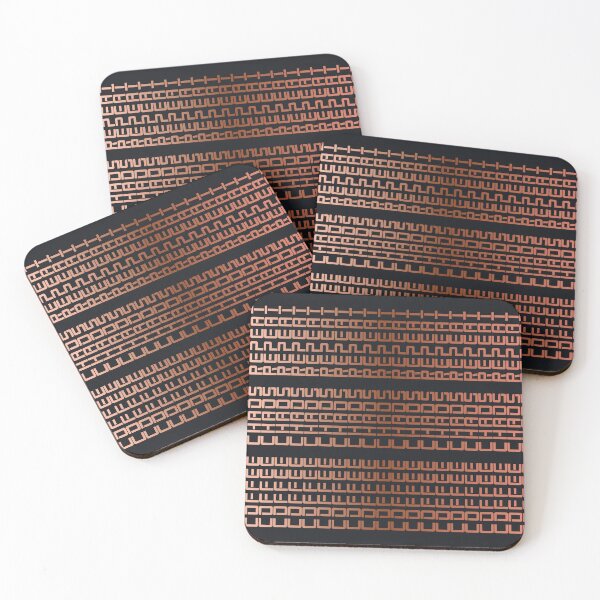 Item preview, Coffee Chaos Repeat – Copper Elegant Hidden Message designed and sold by Ivy-Triggs.