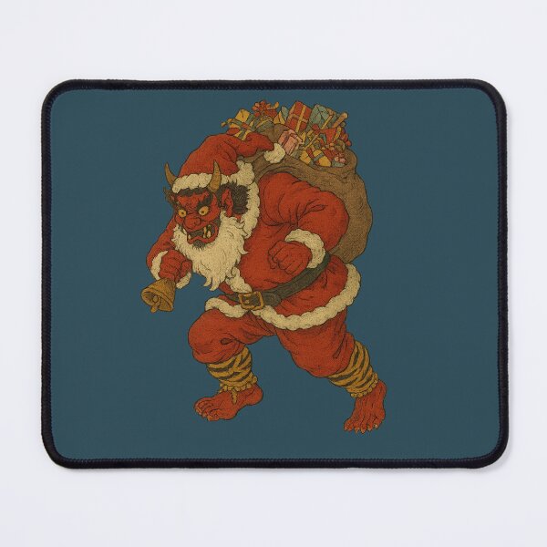 Item preview, Oni Santa – Japanese Christmas Demon designed and sold by Planthem.