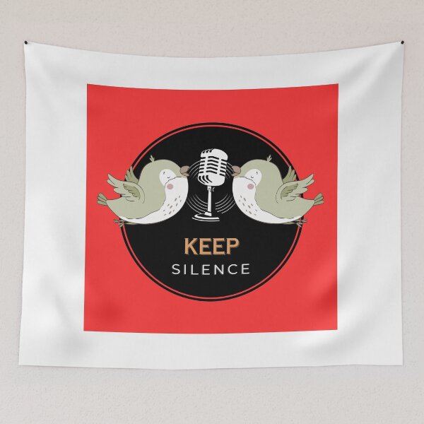 Item preview, Funny keep Silence designed and sold by mapacs100.